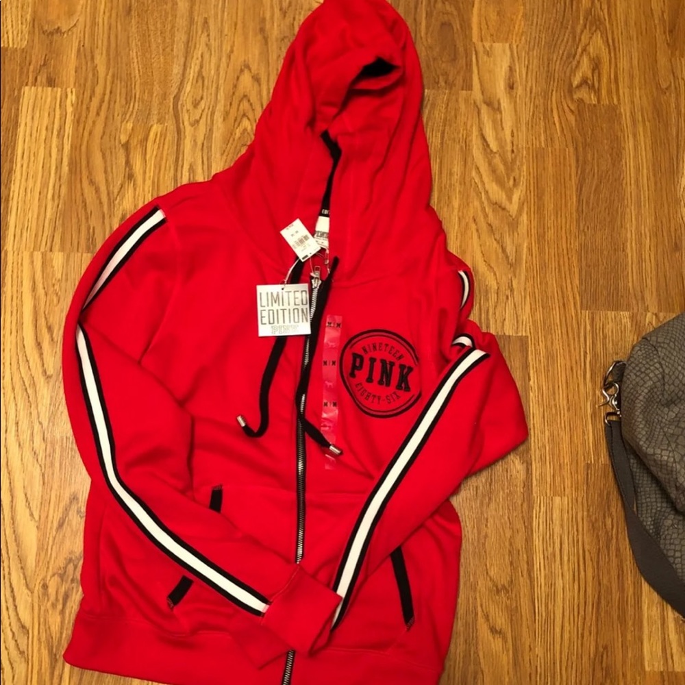 BNWT Victoria’s Secret PINK Hoodie Zip Jacket